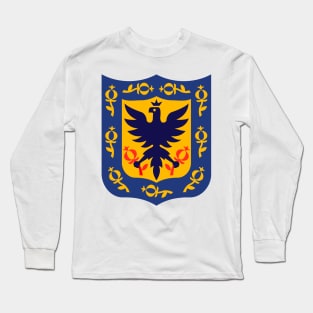 Bogota Flag Design Long Sleeve T-Shirt